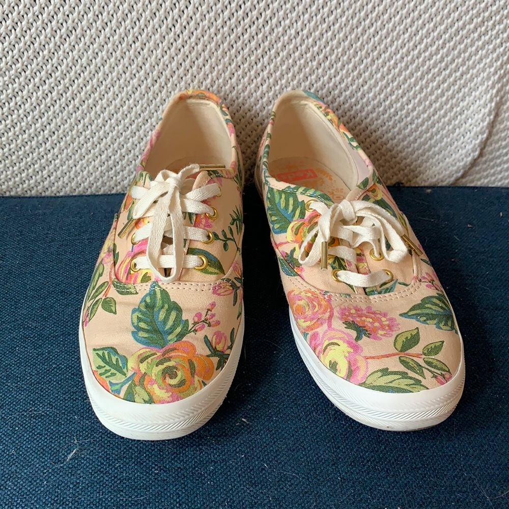 Rifle Paper Co. for Keds Jardin Sneakers in Pink
